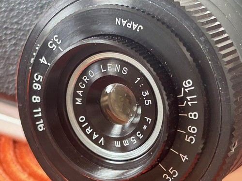 Vintage vario macro lens 35mm - vintage,