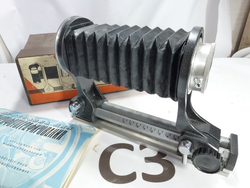 Vintage russian macro - russian, bellows