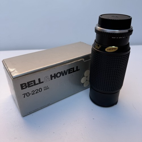 Bell howell 220mm - &, f/4.5